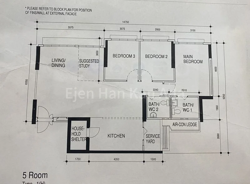 5 Room (5I) HDB for Sale in  463A Bukit Batok Street 41 - Image 15