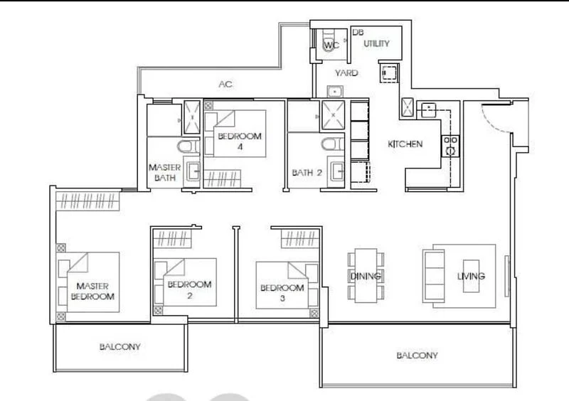 4 Bed Executive Condo for Sale in  The Vales - Image 9