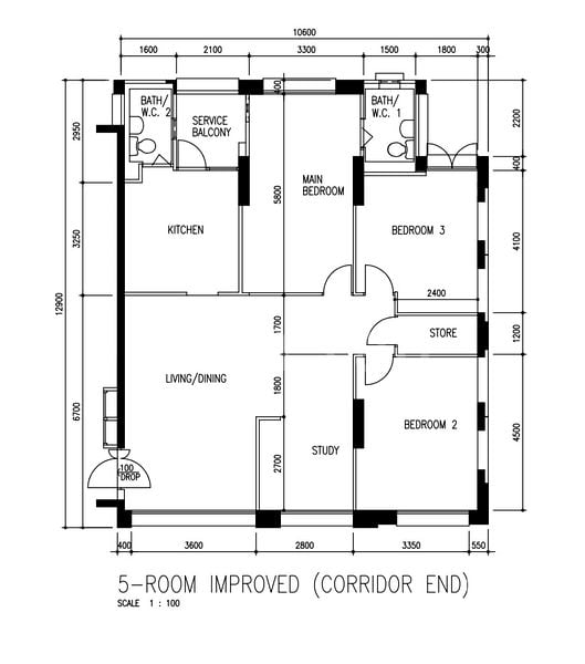 5 Room (5I) HDB for Sale in 173 Hougang Avenue 1 - Image 11