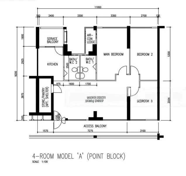 4 Room (4A) HDB for Sale in 16A Telok Blangah Crescent - Image 8