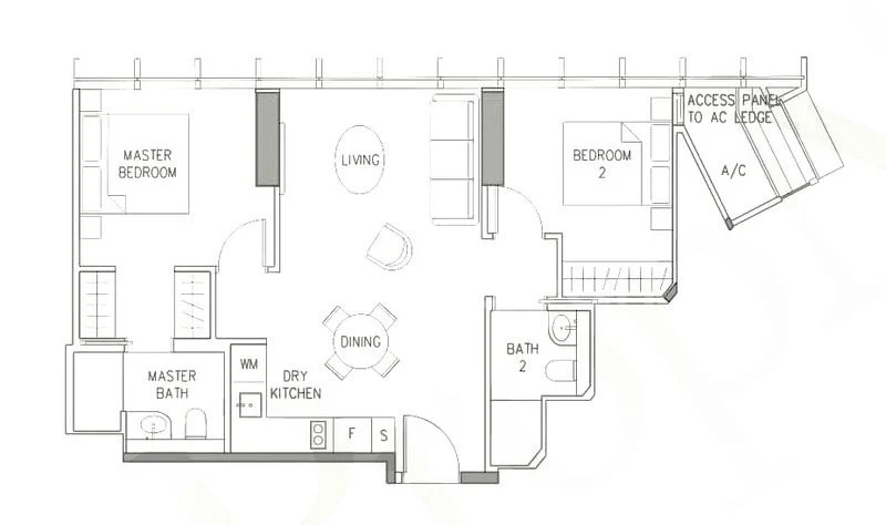 2 Bed (Condo) for Rent in  Duo Residences / Duo Tower/Duo  Galleria - Image 10