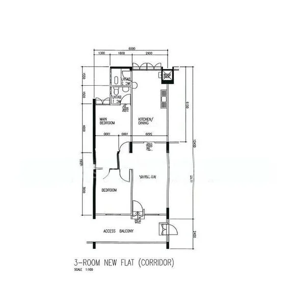 3 Room (3NG) HDB for Sale in  706 Yishun Avenue 5 - Image 13