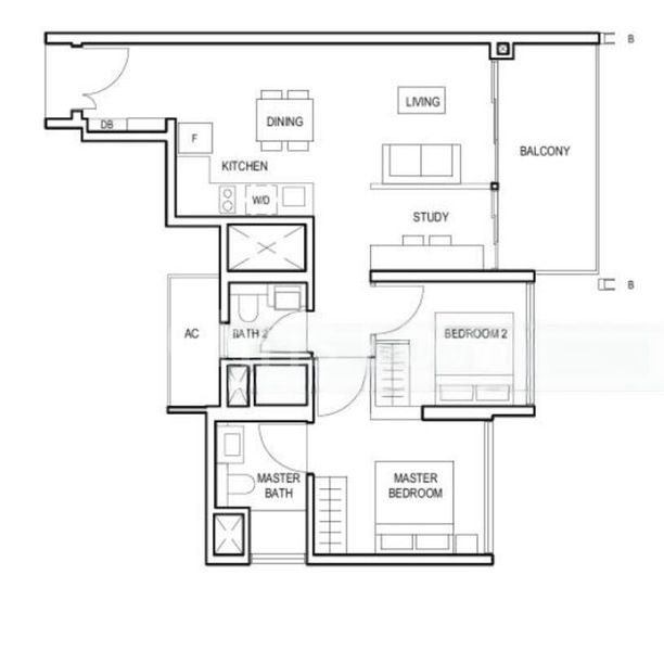 2 Bed Condo for Rent in  Midwood - Image 9