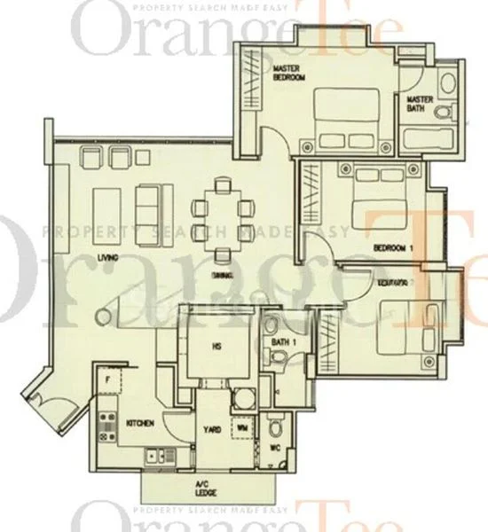 3 Bed Condo for Rent in  The Eden At Tampines - Image 13