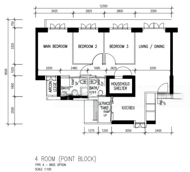 4 Room (4A) HDB for Sale in  88 Dawson Road - Image 8