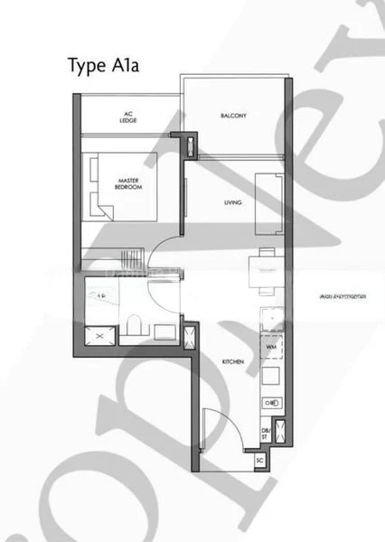 1 Bed Condo for Rent in Fourth Avenue Residences - Image 14