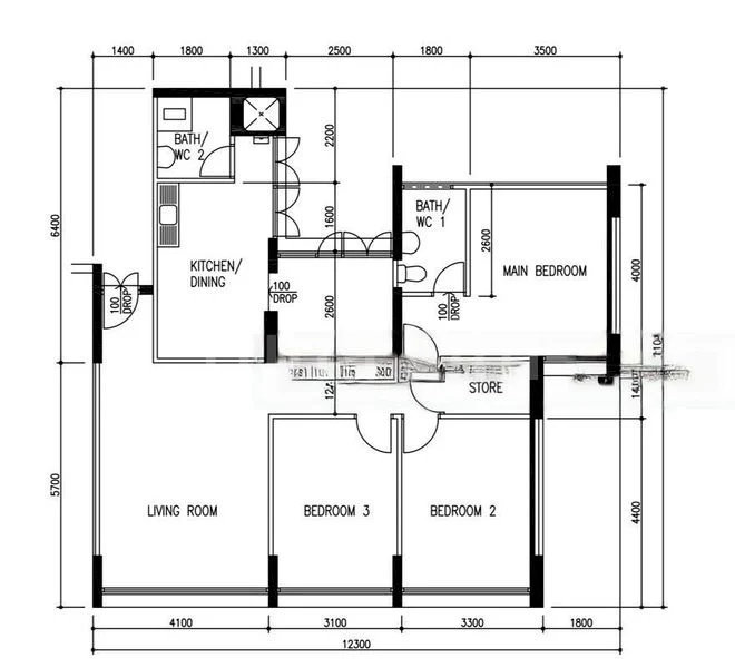 4 Room (4A) HDB for Sale in  634 Veerasamy Road - Image 15