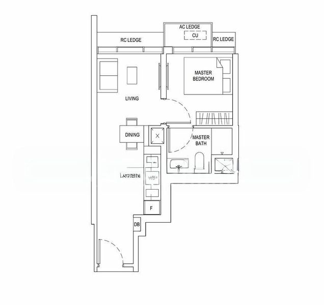 1 Bed Condo for Rent in  Newport Residences / Newport Tower - Image 6