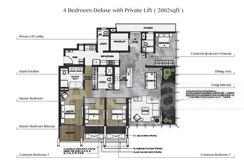 4 Bed Condo for Rent in  Riviere - Image 16