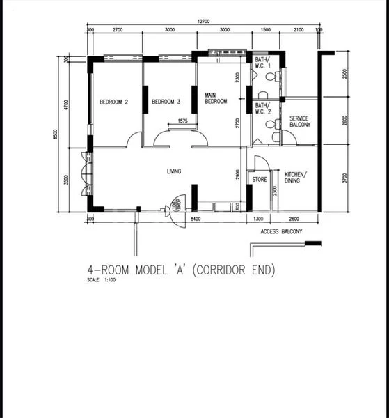 4 Room (4A) HDB for Sale in  915 Hougang Street 91 - Image 8