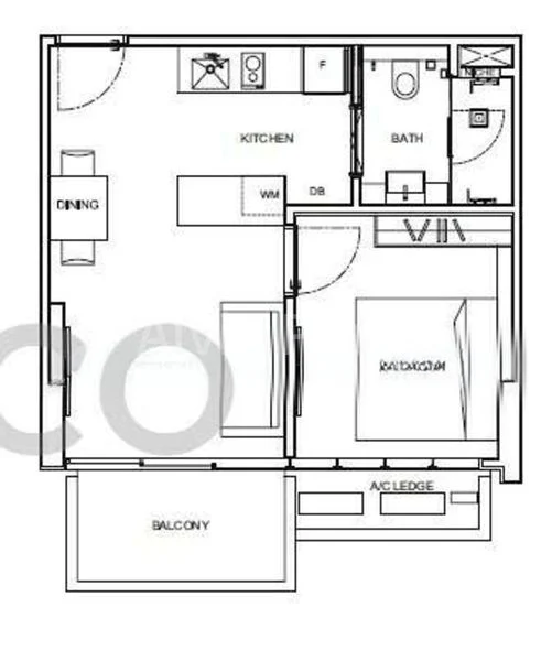 1 Bed Condo for Rent in 6 Derbyshire - Image 11