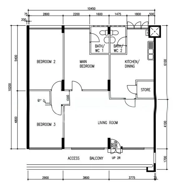 4 Room (4A) HDB for Sale in  367 Yishun Ring Road - Image 14
