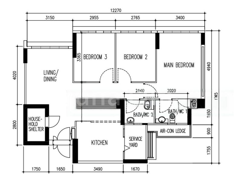 4 Room (4A) HDB for Sale in  682C Edgedale Plains - Image 16