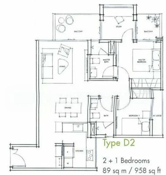 2 Bed Condo for Rent in  Kinex - Image 14