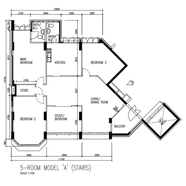 5 Room (5A) HDB for Sale in 307 Choa Chu Kang Avenue 4 - Image 13