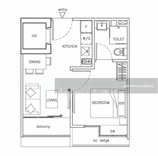 1 Bed Apartment (Condo) for Rent in  Viva Vista - Image 16