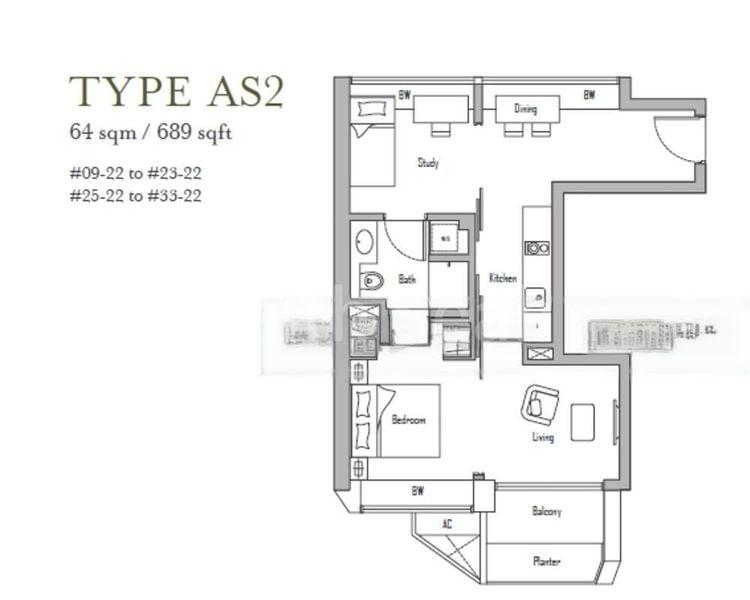 1 Bed Condo for Rent in  UIC Building - Image 4