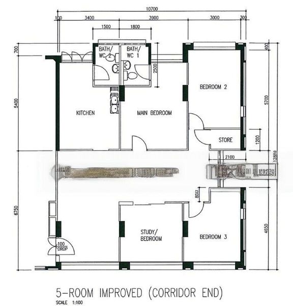 5 Room (5I) HDB for Sale in  274 Pasir Ris Street 21 - Image 12