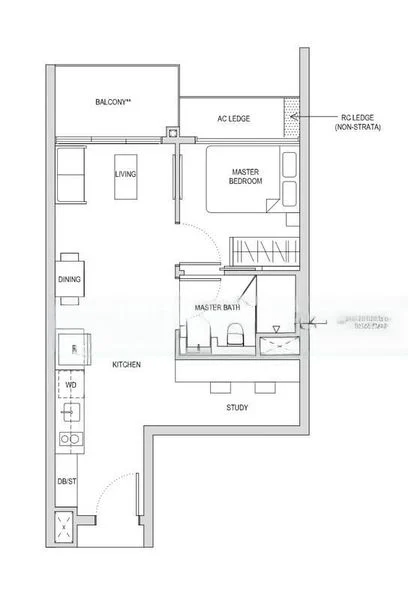 2 Bed Condo for Rent in  Affinity At Serangoon - Image 7