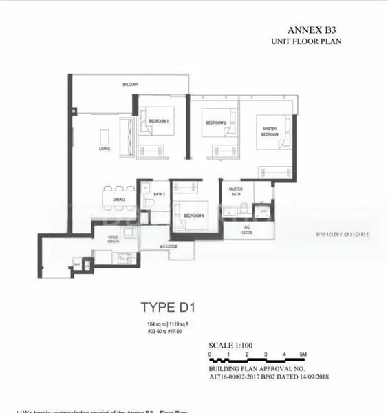 4 Bed Condo for Rent in  Parc Esta - Image 15