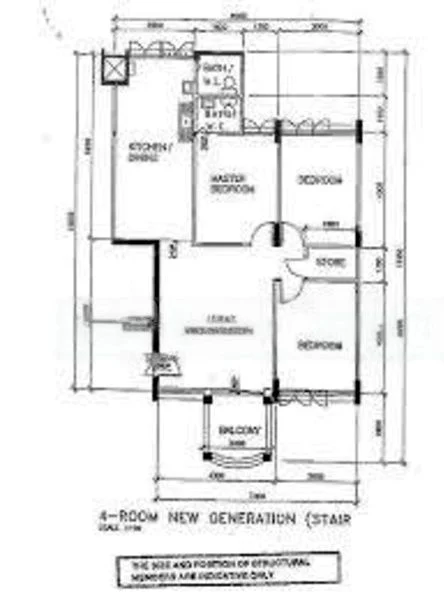 4 Room (4NG) HDB for Sale in  214 Tampines Street 23 - Image 10