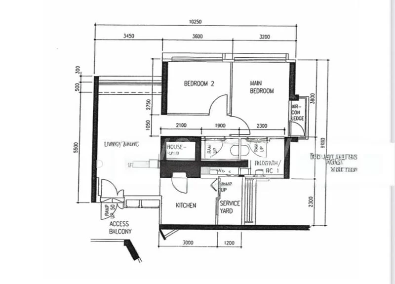 3 Room (3A) HDB for Sale in  55 Havelock Road - Image 5