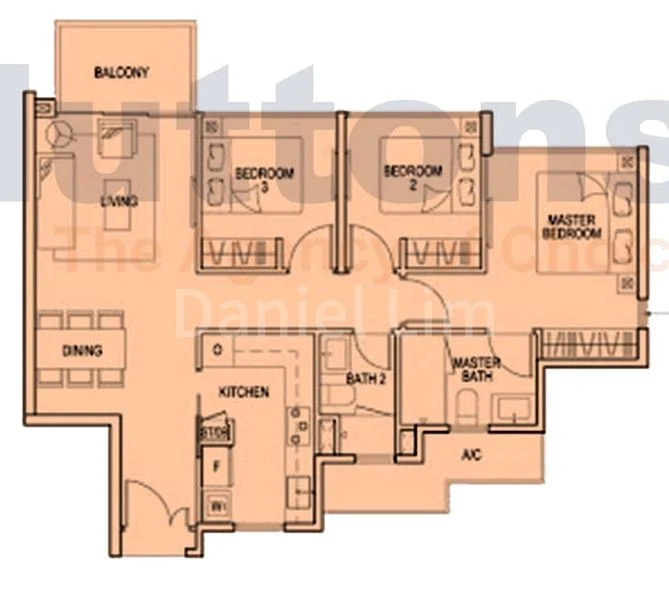 3 Bed Executive Condo for Rent in  Blossom Residences - Image 10