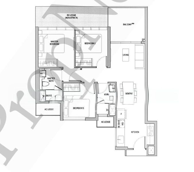 3 Bed Condo for Rent in Affinity At Serangoon - Image 7