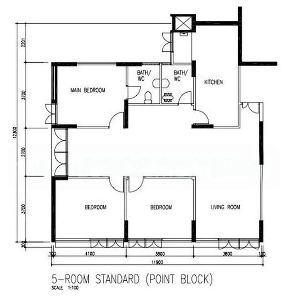 Room (HDB) for Rent in  104 Spottiswoode Park Road - Image 7