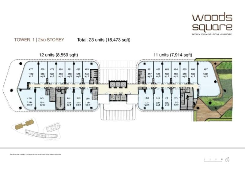 Office for Sale: Woods Square, 1 Woodlands Street 81 - Image 9