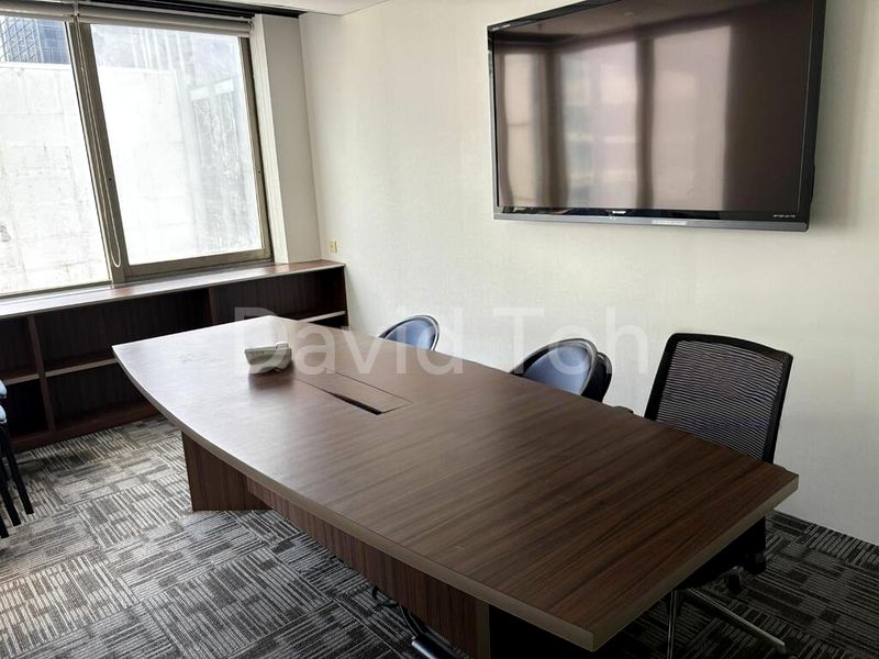 Office for Rent: Efficient Layout Fitted Office, Raffles Place - Image 1