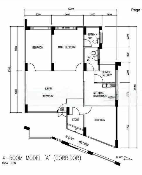 4 Room (4A) HDB for Sale in 4B Saint George's Lane - Image 8