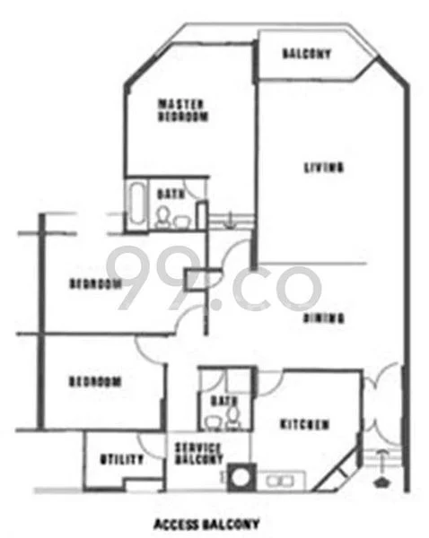 Common Room (Condo) for Rent in  Ivory Heights - Image 5