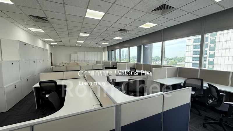 Office for Rent: Corporate Building, Fitted Units, 1600sqft, Alexandra, Move-in Condition - Image 1
