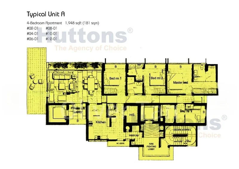 4 Bed Condo for Rent in  One Robin - Image 8