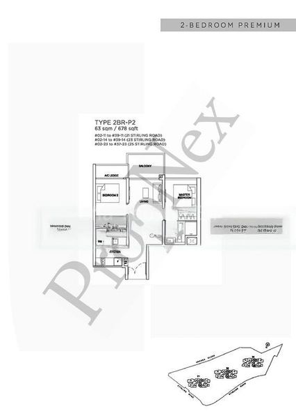 2 Bed Condo for Rent in  Stirling Residences - Image 16