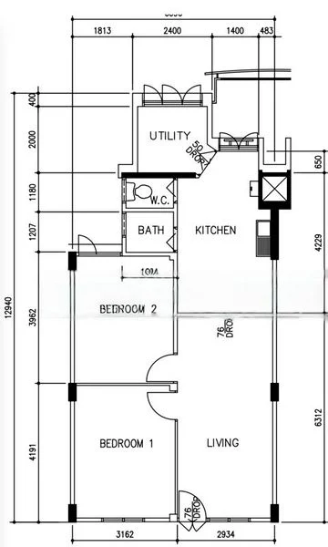 3 Room (3I) HDB for Sale in  20 Dover Crescent - Image 18