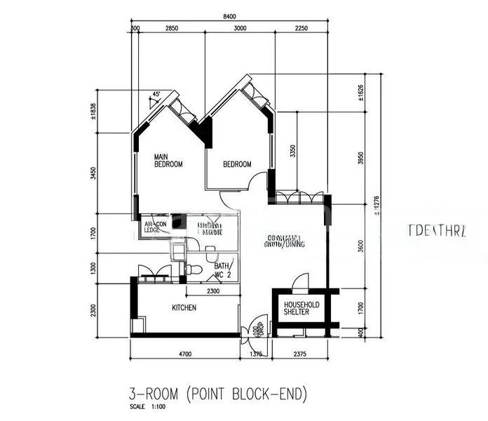3 Room (3A) HDB for Sale in 15 Farrer Park Road - Image 4
