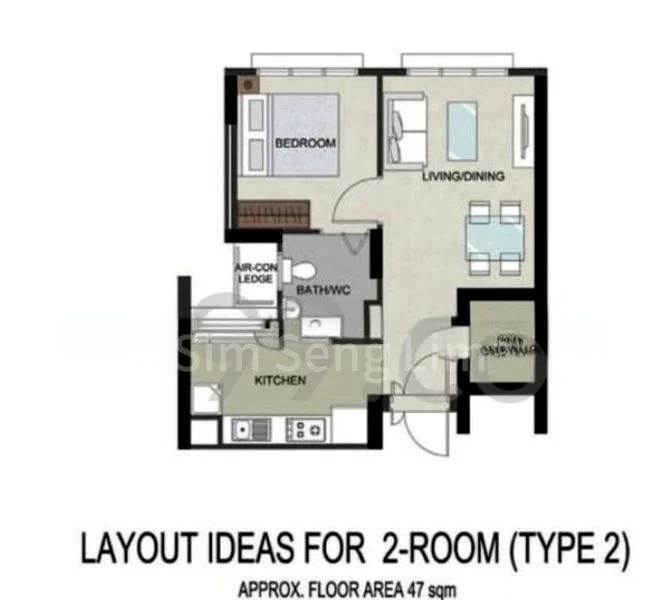 2 Room (2I) HDB for Rent in  445B Bukit Batok West Avenue 8 - Image 5