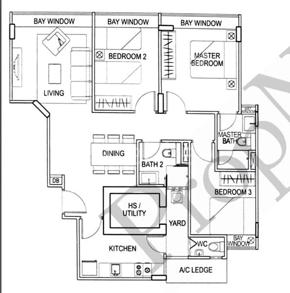 Master Room (Condo) for Rent in  Atrium Residences - Image 9