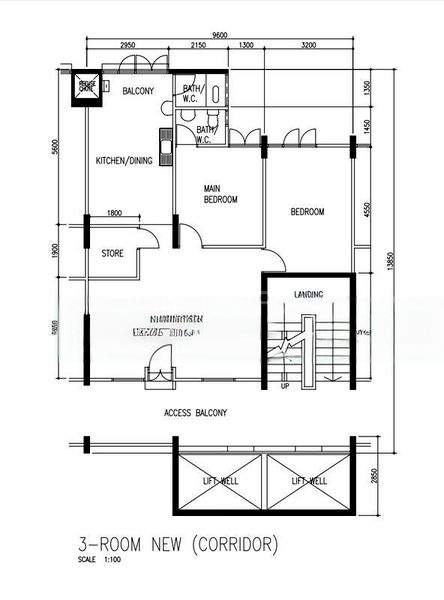3 Room (3NG) HDB for Sale in  116 Hougang Avenue 1 - Image 5