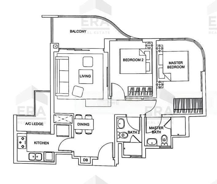 2 Bed Executive Condo for Sale in  Arc At Tampines - Image 12
