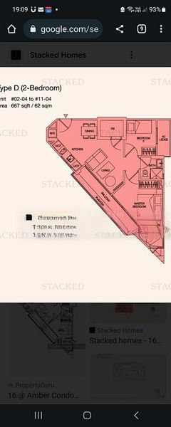 2 Bed Apartment (Condo) for Sale in  16 @ Amber - Image 12