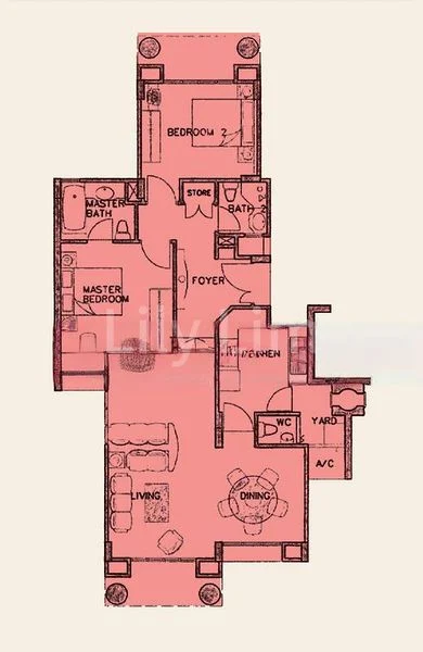 2 Bed Condo for Rent in  Hazel Park Condominium - Image 10