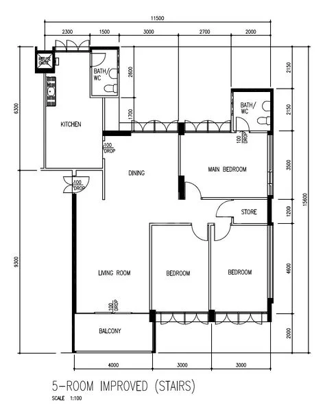 5 Room (5I) HDB for Sale in 178 Woodlands Street 13 - Image 9