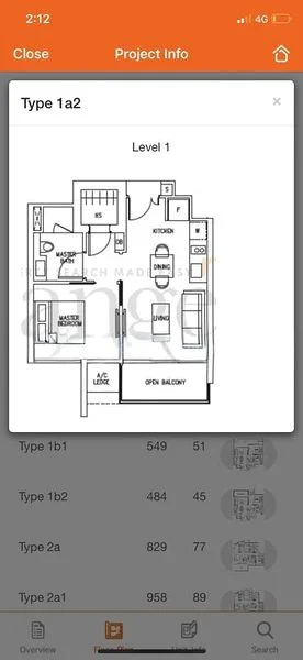 1 Bed Condo for Rent in  The Scala - Image 4