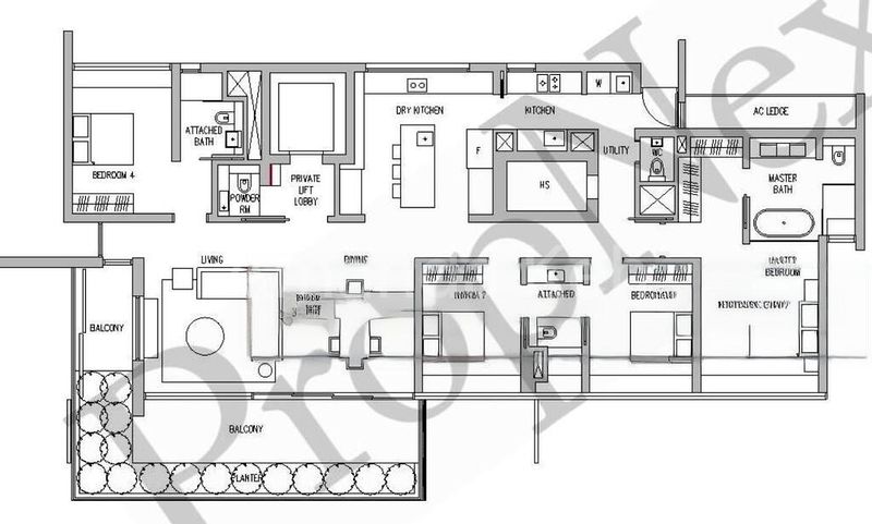 4 Bed Condo for Sale in  Leedon Residence - Image 19