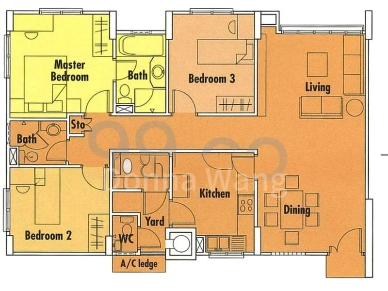 3 Bed Condo for Sale in  Springdale Condominium - Image 6