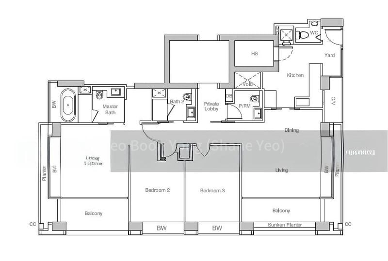 3 Bed Condo for Rent in  Nouvel 18 - Image 15