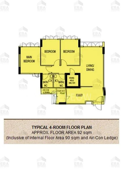 4 Room (4A) HDB for Rent in  282C Sengkang East Avenue - Image 10